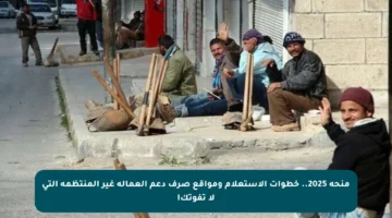 منحة 2025.. خطوات الاستعلام ومواقع صرف دعم العمالة غير المنتظمة التي لا تفوتك!